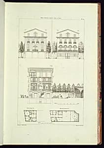 Bound print by Jean-Charles Krafft, French, 1764 - 1833
