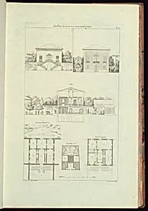 Bound print by Jean-Charles Krafft, French, 1764 - 1833