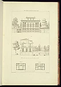 Bound print by Jean-Charles Krafft, French, 1764 - 1833
