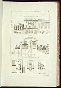 Bound print by Jean-Charles Krafft, French, 1764 - 1833