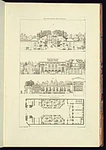 Bound print by Jean-Charles Krafft, French, 1764 - 1833