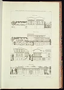 Bound print by Jean-Charles Krafft, French, 1764 - 1833