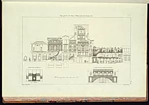 Bound print by Jean-Charles Krafft, French, 1764 - 1833