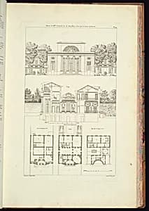 Bound print by Jean-Charles Krafft, French, 1764 - 1833
