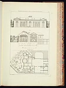 Bound print by Jean-Charles Krafft, French, 1764 - 1833