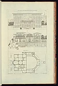 Bound print by Jean-Charles Krafft, French, 1764 - 1833