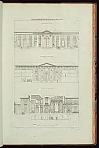 Bound print by Jean-Charles Krafft, French, 1764 - 1833