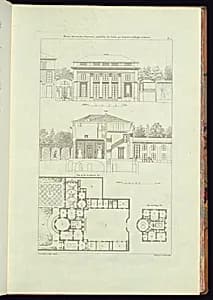 Bound print by Jean-Charles Krafft, French, 1764 - 1833
