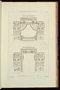 Bound print by Jean-Charles Krafft, French, 1764 - 1833