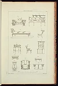 Bound print by Jean-Charles Krafft, French, 1764 - 1833