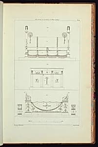 Bound print by Jean-Charles Krafft, French, 1764 - 1833