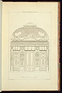 Bound print by Jean-Charles Krafft, French, 1764 - 1833