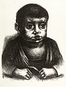 Boy with Fork by Frank Perri, n.d.