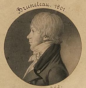 Bruneleau by Charles Balthazar Julien Févret de Saint-Mémin, 12 Mar 1770 - 23 Jun 1852