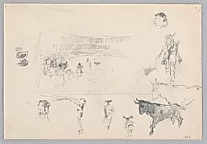 Bullfight, Spain by Robert Frederick Blum, American, 1857–1903