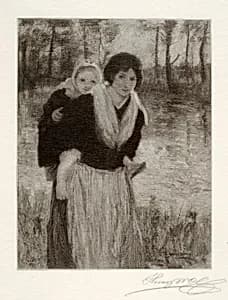 By the River by Henry Wolf