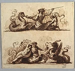Bythos and Aphros by Felice Giani, Italian, 1758–1823