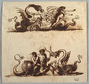Bythos and Aphros by Felice Giani, Italian, 1758–1823