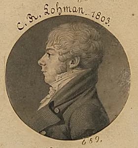 C. R. Lohman by Charles Balthazar Julien Févret de Saint-Mémin, 12 Mar 1770 - 23 Jun 1852