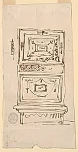Cabinet by Giuseppe Barberi, Italian, 1746–1809