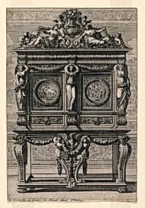 Cabinet by Jean Le Pautre, French, 1618–1682