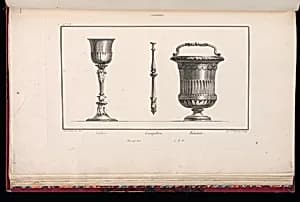 Calice. Goupillon. Bénitier. by Richard de Lalonde, French, active 1780–96