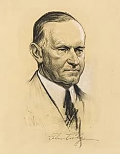 Calvin Coolidge by Samuel Johnson Woolf, 12 Feb 1880 - 3 Dec 1948