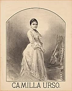 Camille Urso by Henry Atwell Thomas, 1834 - 12 Nov 1904