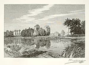 Canal in Artois by Henry Wolf