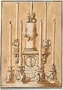Candlestick by Giuseppe Barberi, Italian, 1746–1809