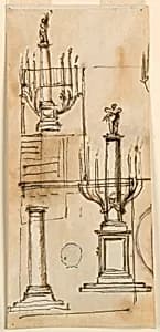 Candlesticks by Giuseppe Barberi, Italian, 1746–1809