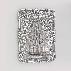 Card Case by Nathaniel Mills & Sons, Birmingham, England, 1811–1873