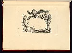 Cartouche Design by Pierre-Philippe Choffard, French, 1730–1809