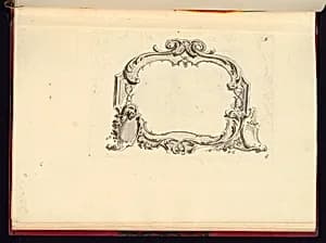 Cartouche Design by Pierre-Philippe Choffard, French, 1730–1809