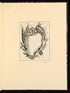Cartouche Design by Borch, active mid 18th century