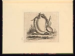 Cartouche Design by Borch, active mid 18th century