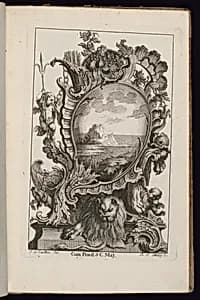 Cartouche with Lion by François de Cuvilliés the Elder, Belgian, active Germany, 1695 - 1768