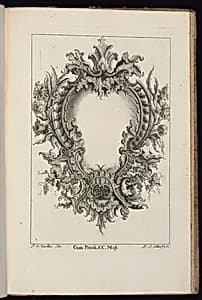 Cartouche with Mask by François de Cuvilliés the Elder, Belgian, active Germany, 1695 - 1768