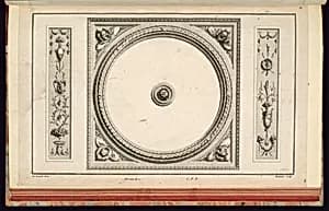 Ceiling Design by Richard de Lalonde, French, active 1780–96