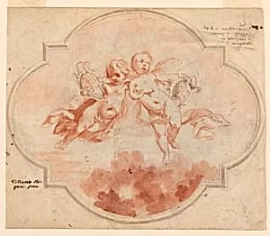 Ceiling Design by Vittorio Maria Bigari, 1692–1776