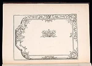 Ceiling Designs by Nicolas Pineau, French, 1684-1754