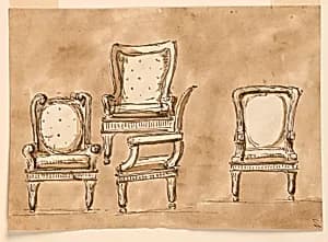 Chairs by Giuseppe Barberi, Italian, 1746–1809