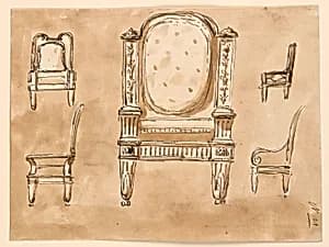 Chairs by Giuseppe Barberi, Italian, 1746–1809