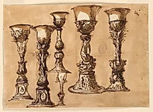 Chalice Designs by Giuseppe Barberi, Italian, 1746–1809