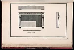 Chambranle à Consoles by Richard de Lalonde, French, active 1780–96