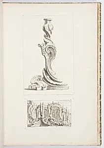 Chandelier, 5th Plate by Juste-Aurèle Meissonnier, French, b. Italy, 1695–1750