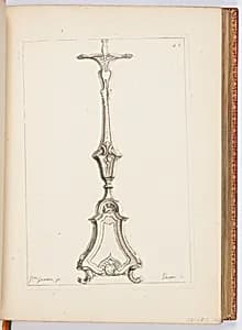Chandelier d'autel by Pierre Germain, French, 1703 - 1783
