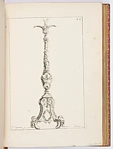 Chandelier d'autel by Pierre Germain, French, 1703 - 1783