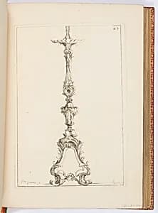 Chandelier d'autel by Pierre Germain, French, 1703 - 1783
