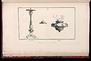 Chandelier. Lampe. by Richard de Lalonde, French, active 1780–96